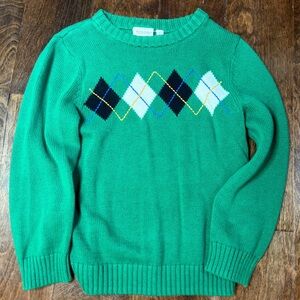 Sonoma Size 5/6 Green Knit Sweater